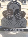 JAARSVELD Gabriel Jacobus, van 1929-1999 & Mary Elizabeth 1926-2003