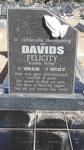 DAVIDS Felicity 1970-2011
