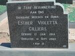 CILLIERS Esther Violetta 1914-2003
