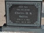 BATTISS Charles Q.H. 1912-1973