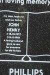 PHILLIPS John Henry 1927-1981