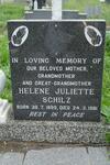 SCHILZ Helene Juliette 1899-1981