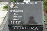 TEIXEIRA Jose Conceicao 1946-2001