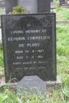 PLOOY Hendrik Cornelius, du 1907-1981 & Peggy