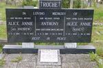 ROCHE Anthony 1881-1973 & Alice Annie ANDREW 1892-1972 :: ROCHE Alice Annie 1909-1985