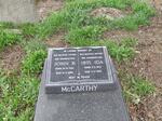 McCARTHY John R. 1918-1962 & Iris Ida 1913-1982