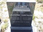 LECOMTE Celestine 1912-1967 & Gertrude 1929-1979