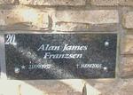 FRANZSEN Alan James 1952-2008