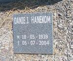 HANEKOM Danie J. 1939-2004