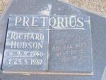 PRETORIUS Richard Hudson 1940-1987