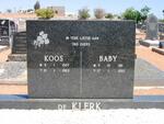 KLERK Koos, de 1907-1963 & Baby 1911-1992