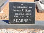 KEARNEY Jacoba F. 1935-1977