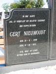 NIEUWOUDT Gert 1908-1971