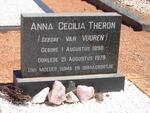 THERON Anna Cecilia nee VAN VUUREN 1898-1979