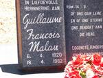 MALAN Guillaume Francois 1920-1982