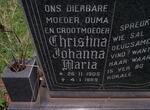 OPPERMAN Christina Johanna Maria 1905-1989