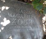 KOCH Maria Magaritha nee HOUGH 1890-1949