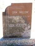 ROOYEN Dirk Willem, van 1886-1962