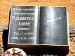 LUBBE Elizabeth J. nee SWART 1877-1955