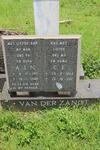 ZANDT A.J.N., van der 1911-1990 & C.J. 1922-2011