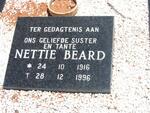 BEARD Nettie 1916-1996