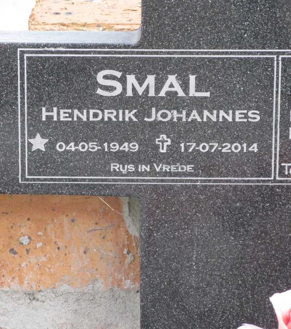 SMAL Hendrik Johannes 1949-2014