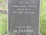 VILLIERS P.J., de 1897-1967