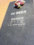 BEER Hennie, de 1924-1994