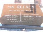 REENEN Jeremia Daniel, van 1893-1965 & Magdalena Maria 1900-1975