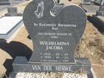 MERWE Wilhelmina Jacoba,van der 1921-1999