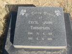 THOMPSON Cecil John 1902-1986 