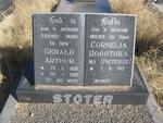 STOTER Gerald Arthur 1936-1986 & Cornelia Dorothea PIETERSE 1942-