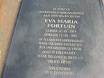 FORTUIN Eva Maria 1919-2007