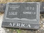 AFRICA Leslie 1931-1999