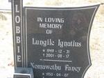 LOBBIE Lungile Ignatius 1949-2001 & Nomawethu Fancy 1950-