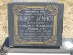 LEMACK Gilbert 1932-2001