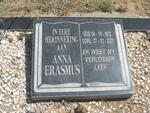 ERASMUS Anna 1912-2001