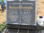 STADEN Richard, van 1939-2011 & Gertruida 1941-2012