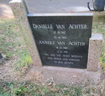 ACHTER Danielle, van 1942-1994 :: VAN ACHTER Anneke 1980-1983