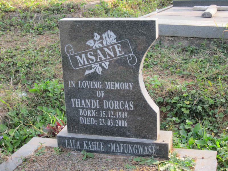 MSANE Thandi Dorcas 1949-2006