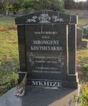 MKHIZE Mbongeni Khetheyakhe 1949-2007
