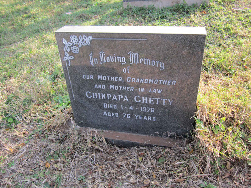 CHETTY Chinpapa -1976