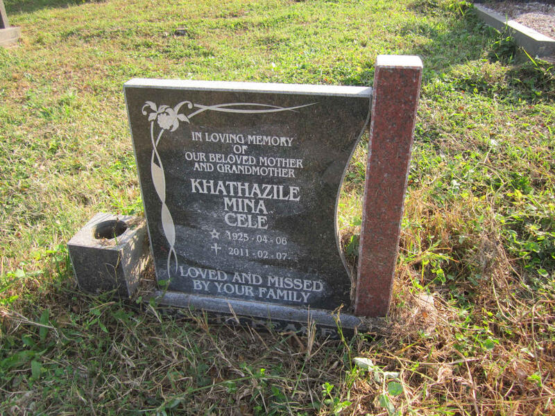 CELE Khathazile Mina 1925-2011