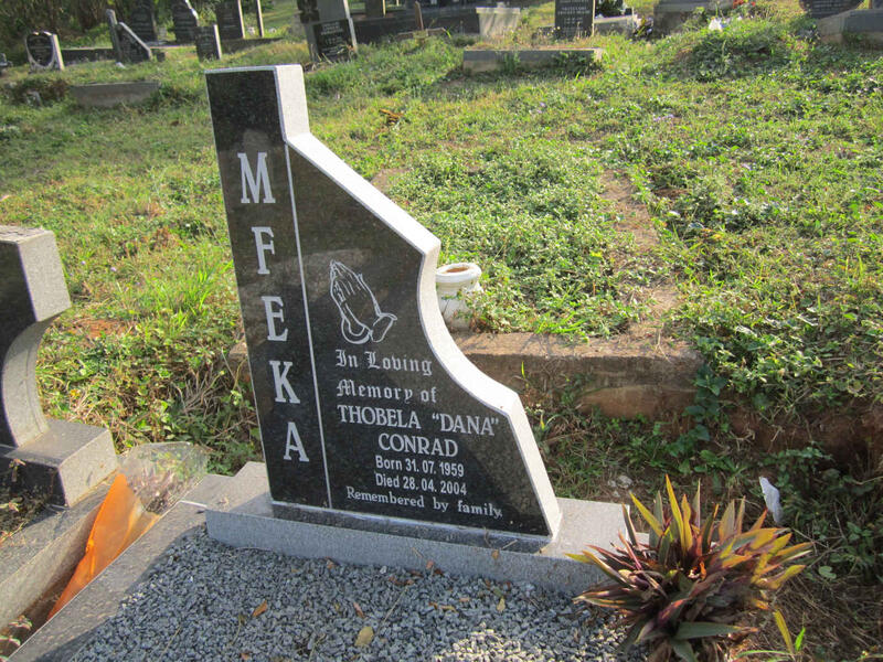 MFEKA Thobela Conrad 1959-2004