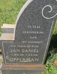 OPPERMAN Jan Daniel 1921-1981