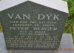 DYK Peter Berger, van 1955-1992