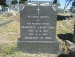 LAGROTTERIA Francesco 1884-1968