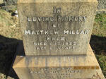 KNOX Matthew Millar -1922 & Ann Emily -1931