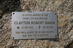 BAKER Clayton Robert 1970-2014