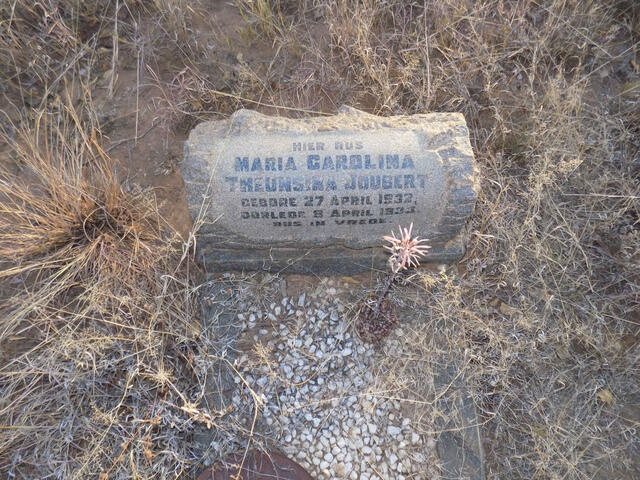 JOUBERT Maria Carolina Theunsina 1932-1933